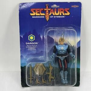 Nacelle Sectaurs Warriors Of Symbion Dargon Action Figure. {SS}.